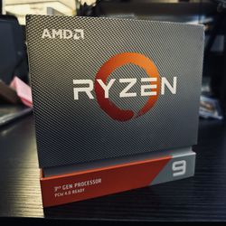 Brand New SEALED AMD Ryzen 9 3900X Processor (3.8 GHz, 12-Cores, Socket AM4) With Wraith Prism