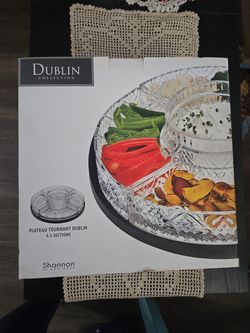 Glass lazy susan