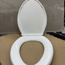 KOHLER — Cachet Elongated Antimicrobial, Soft Close Toilet Seat (White) 