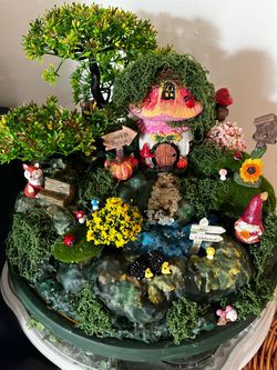 Handmade Fairy Garden Miniature Diorama