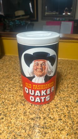 Perfect condition Quaker Oats ceramic kitchen storage