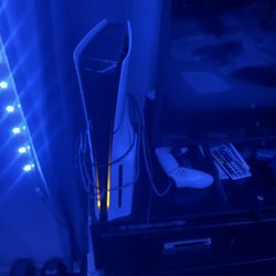 Ps5 Slim With CD Disk And Beats By Dre Headphones 