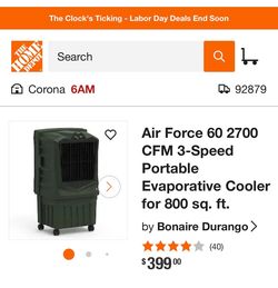 Evaporative cooler