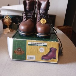 REDHEAD IRONHORSE II  STEEL TOE  WORK BOOTS