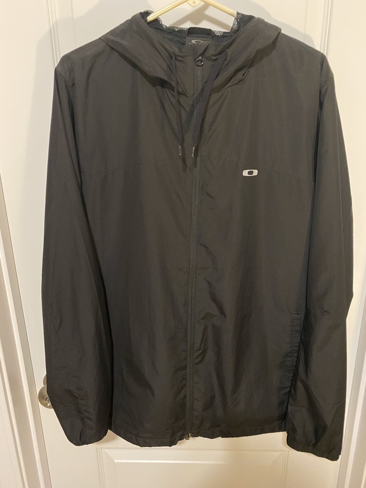 Mens Oakley Rain/wind Zip Up Jacket M/L