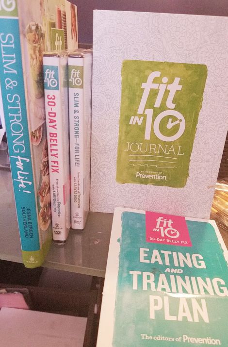 work out dvd and book