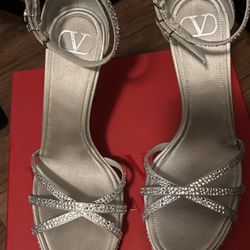 Valentino Crystal heels