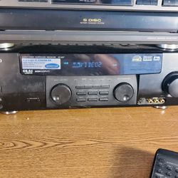 Kenwood VR-507 100 Watts/channel Home Theater receiver with Dolby Digital EX and Dolby Pro Logic II. Tested. Watch video.