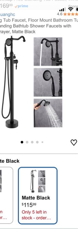 Tub faucet