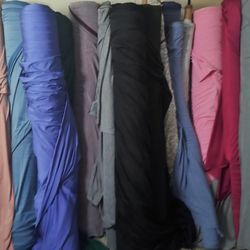 Lot of Approx 700 Yards Knit Fabric Basics