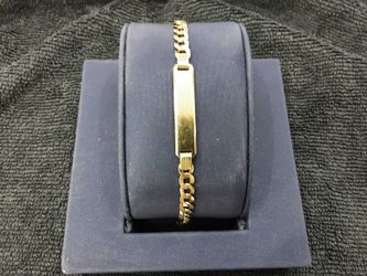 ID Bracelet - Yellow Gold 14k (.585) 5.2 grams 6 inch