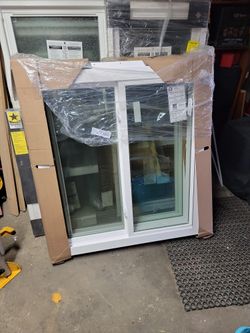 Brand New Sliding Windows,39-1/8"W X 44-1/8"H