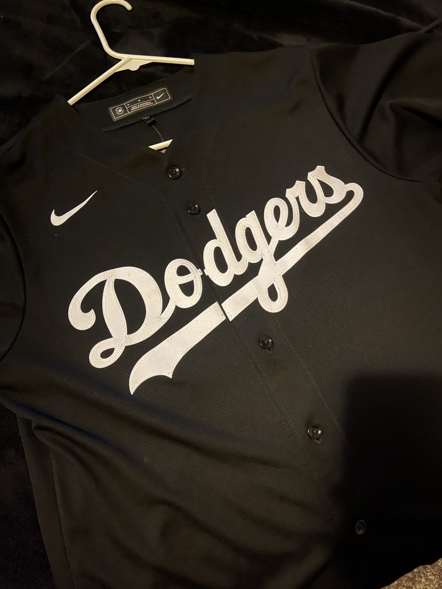 Dodger Jersey Black And White