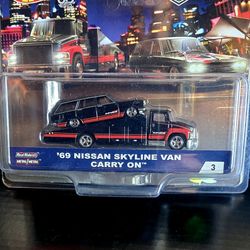 Hot Wheels #3 Advan Team Transporter In Heavy Duty Protector