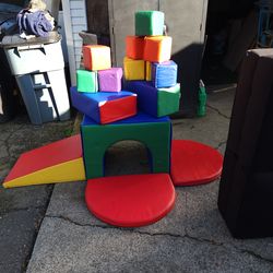 15 piece foam climbing and crawling play set