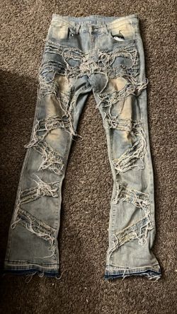 Rockstar stacked jeans men