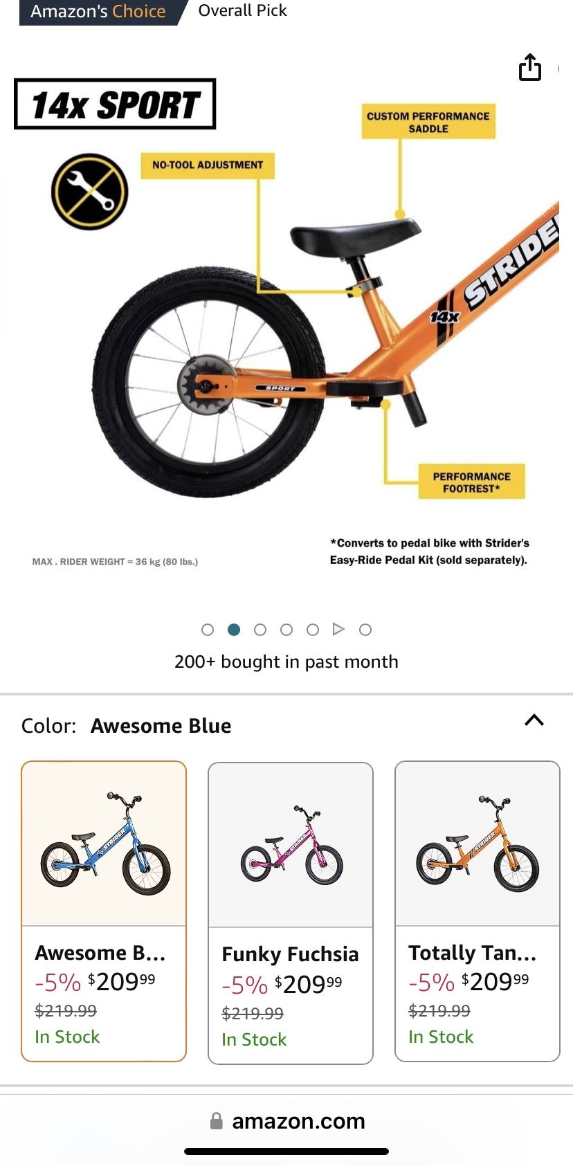 Strider Bike for Sale in Bell Gardens, CA OfferUp