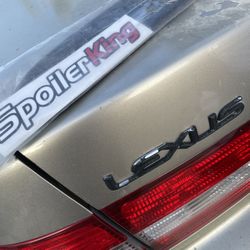 Spoiler Wing Performance 