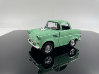Whole Sale❗️❗️Mini Q 1st Ford Thunderbird Car 1:36 Scale Die-cast Car Model Toys (Mint Green)