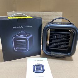 Electric Portable Heater & Cooling Fan 1000W