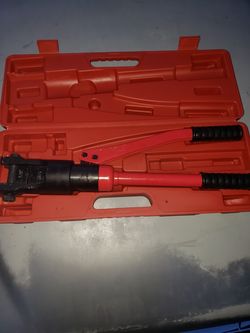 SC&R HYDRAULIC CABLE CRIMPER . $30