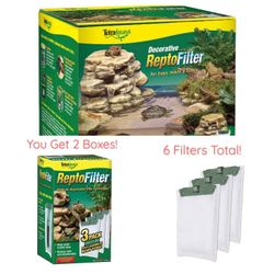 Tetrafauna Terrarium Corner Rock Filter Waterfall - Used 