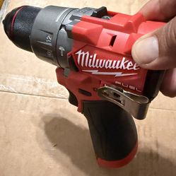 Milwaukee M12 FUEL 12V Lithium-Ion Brushless Cordless 1/2 in. Hammer Drill (Tool-Only
