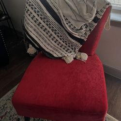 Red Accent Chair
