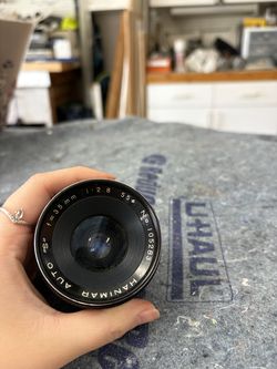 Hanimar Auto “S” f 2.8 lens