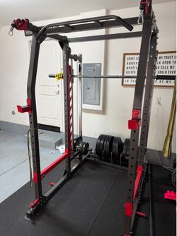 Mikolo All-in-One Smith Machine / Power Cage / Cable Crossover — Home Gym — Ontario CA