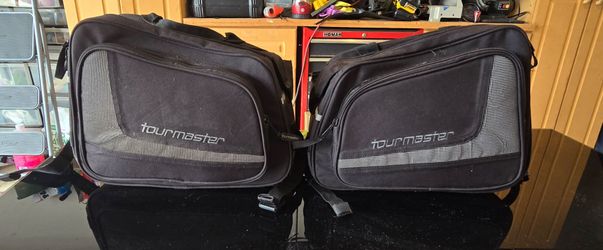 Tourmaster Motorcycle Saddlebags Pair