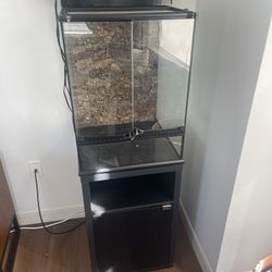 Exo Terra Glass Terrarium 12 X 12 X 18 w/ Front Opening