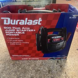 Duralast 800 Amps Battery Jump Starter