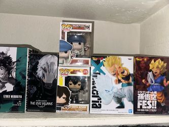 Anime figures & Funko Pops