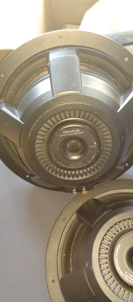 Two Power Car Speakers
