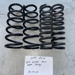 13-22   Lexus GS350  oem Springs 