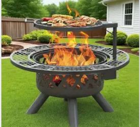 Brand new patio wood Fire pit