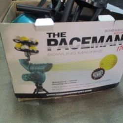 Used The Paceman 176XT Bowling Pitching Machine Cricket (Read Description)