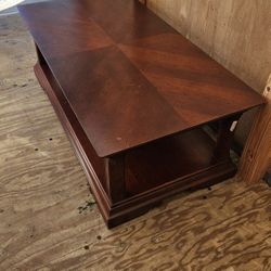 Heavy Wooden Coffee Table