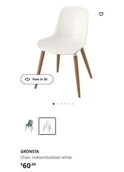 Ikea GRONSTA Indoor/outdoor white for Sale in Los Angeles