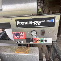 Pressure Pro Hot & Cold Water Pressure Washer With Electric Start 