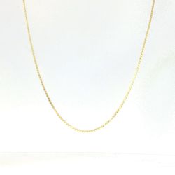 Ladies 14k Yellow Gold 20-inch Box Link Necklace 11058861