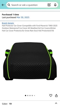 Ford Maverick Hail Protector