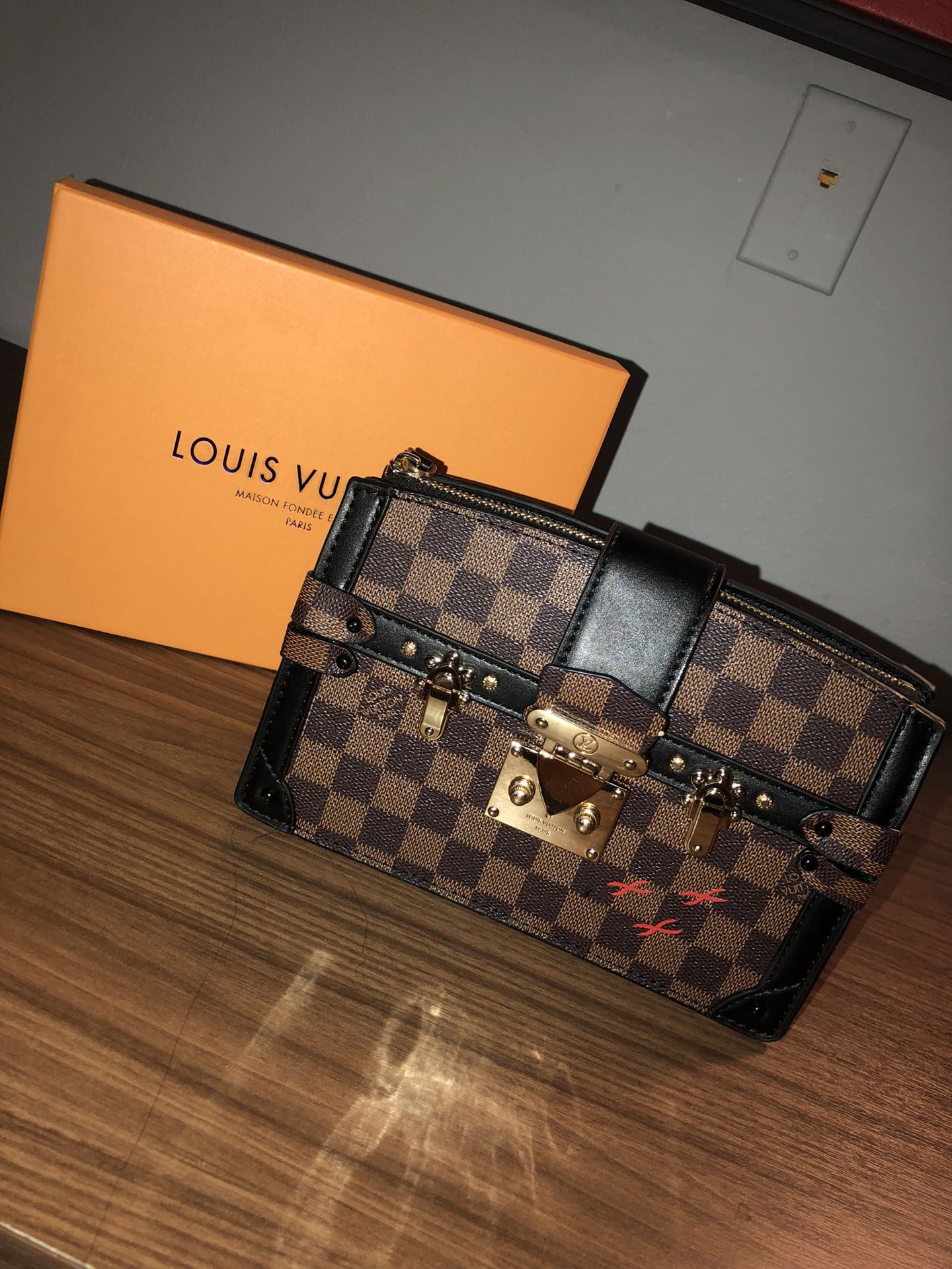 Open box never used Louis Vuitton cross body bag