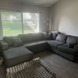 2 Piece Sectional Couch 