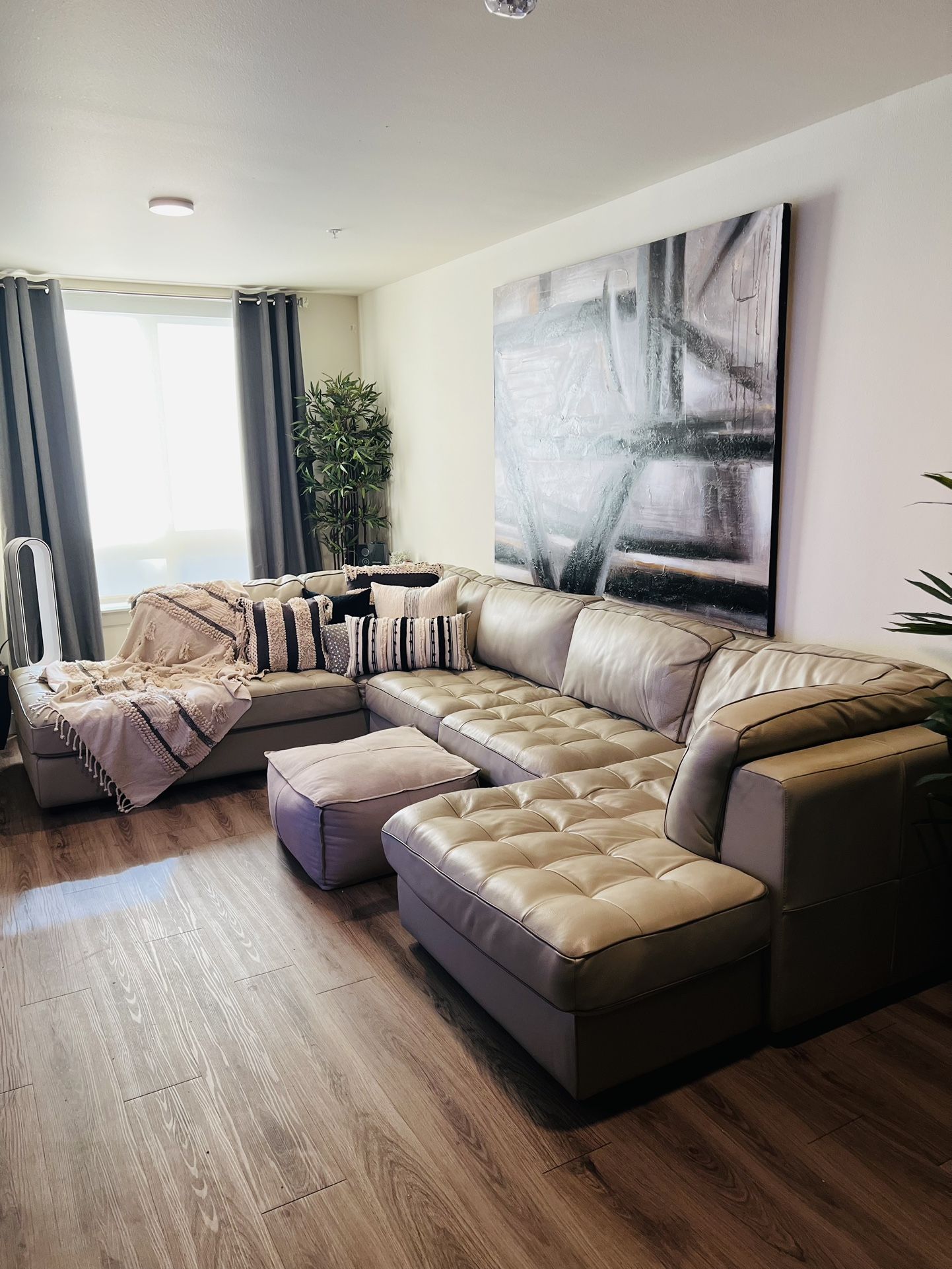 Italian Leather Sofa