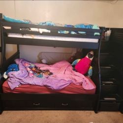 OBO Twin over Full Bunk w/ Trundle and Drawers