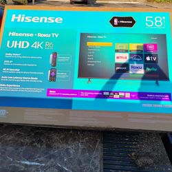 58 In New Color Smart TV Roku