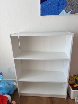 IKEA White 3-Shelf Bookcase