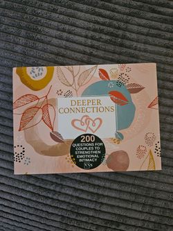 Deeper Connections Couples Question Cards – $3